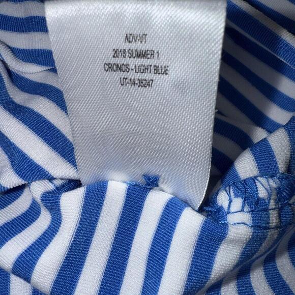 UNTUCKit Polo Preppy Designer Breathable Athletic Gym Golf Comfort Striped Shirt - Picture 8 of 12